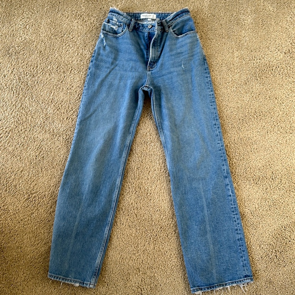 Abercrombie & Fitch Curve Love 90’s Relaxed Jean